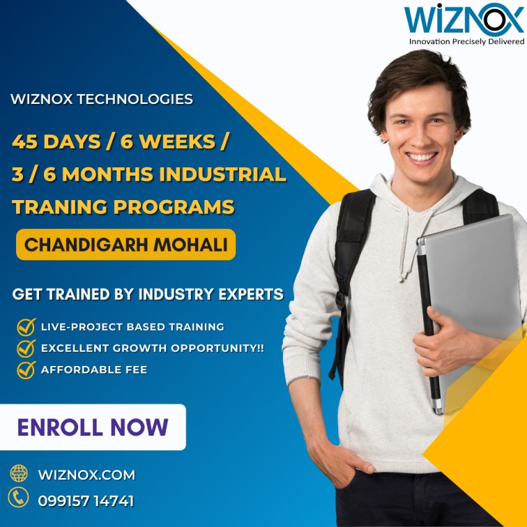 6 months Industrial Training in Mohali Chandigarh | Internship For CSE | IT Trainings | Wiznox
