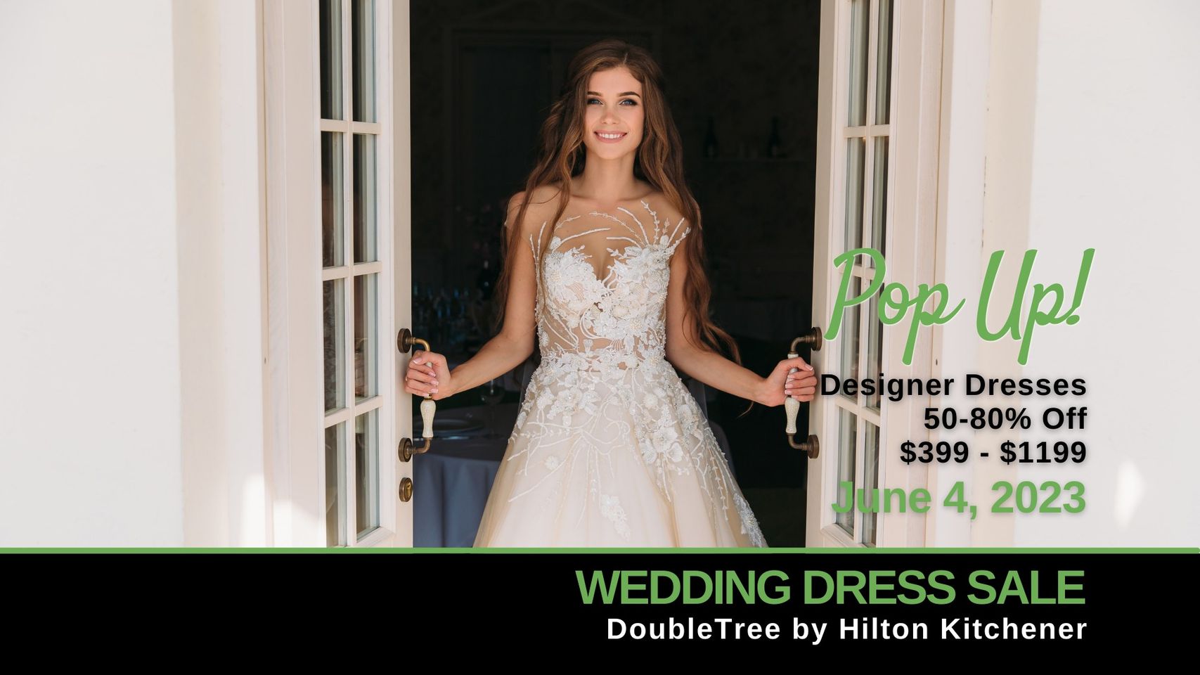 Pop-Up Wedding Dress Sale Kitchener