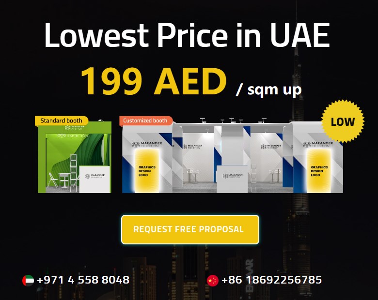 Modular Trade Show Exhibit Rent  Dubai, UAE