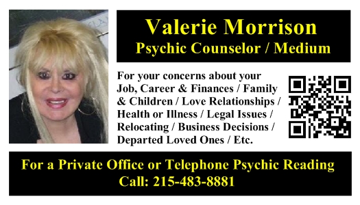 Valerie Morrison -Psychic Medium