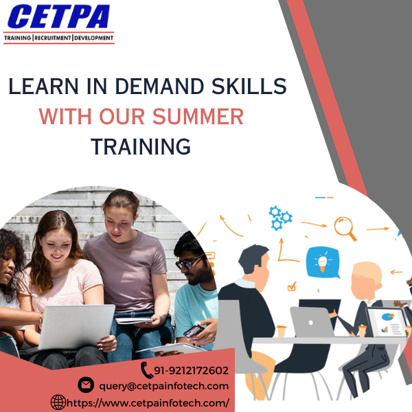Learn in demand skills with our summer training