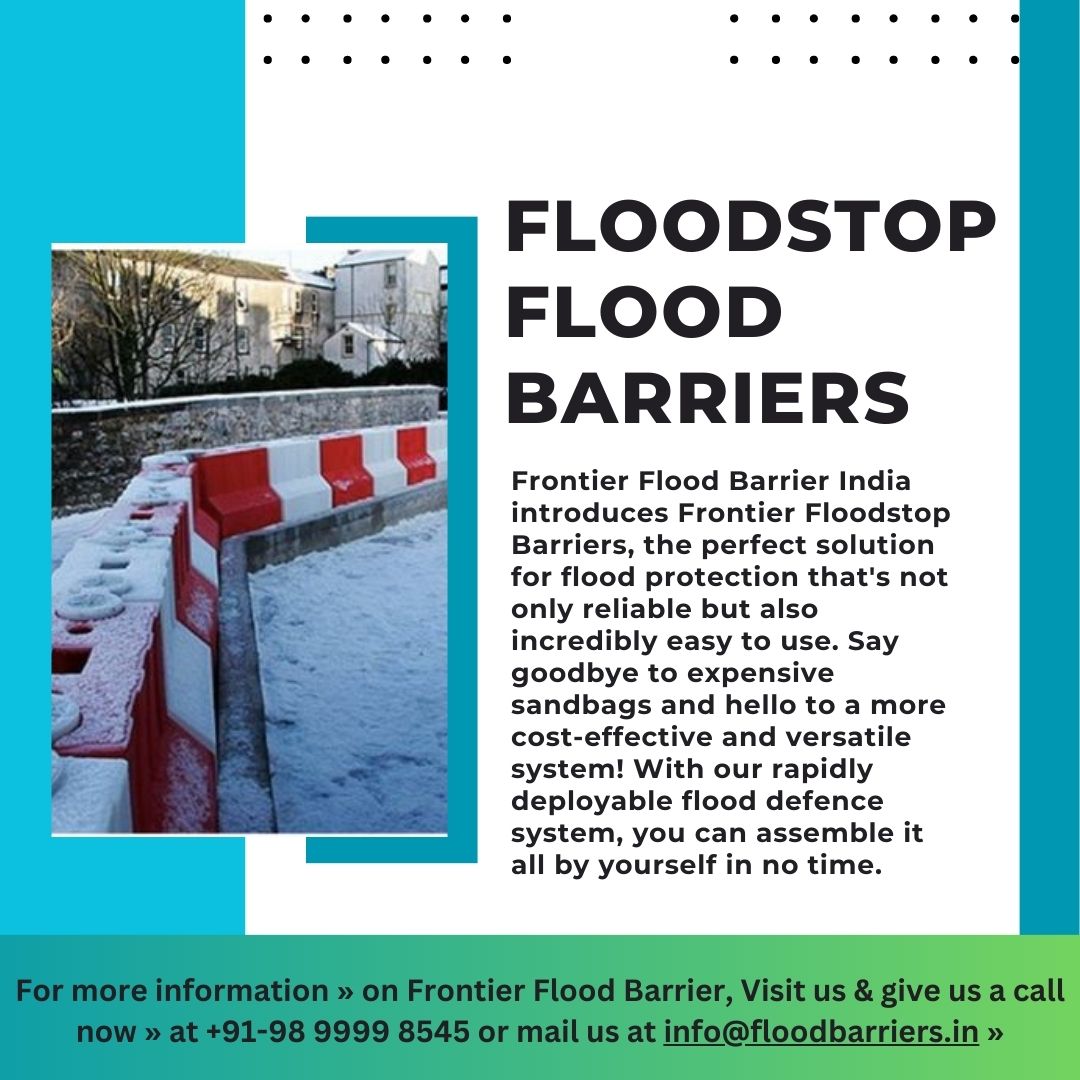 Flood Control Barriers | Flood Barriers -Frontier Flood Barriers