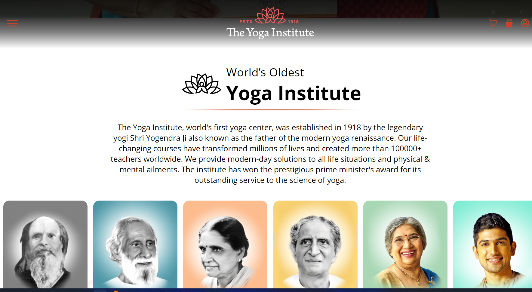 Yoga Courses Online -  The Yoga Institute 