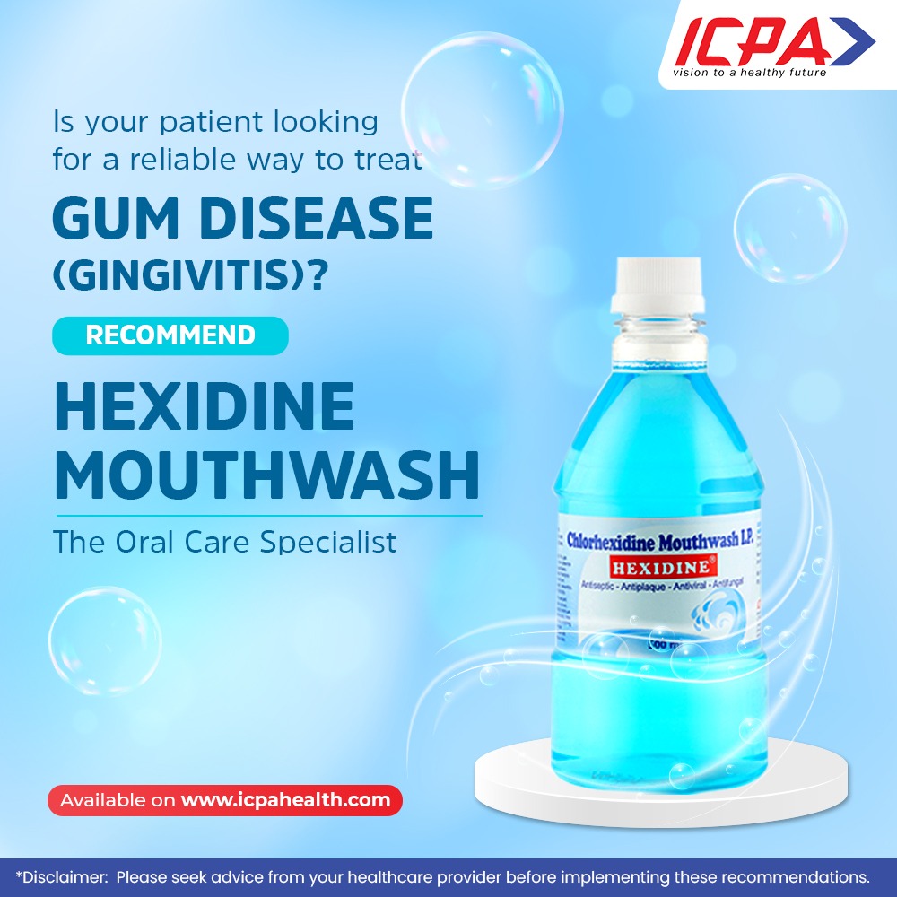 Hexidine - Chlorhexidine Gluconate Solution (0.2%) | ICPA