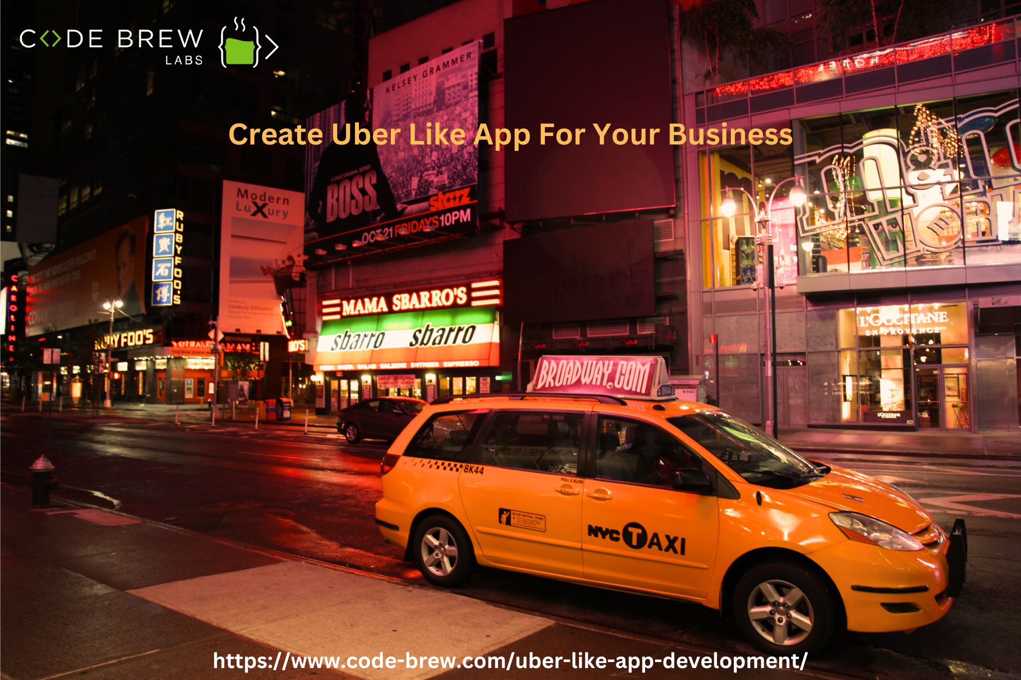 Make Uber Like App With Custom Features | Code Brew Labs