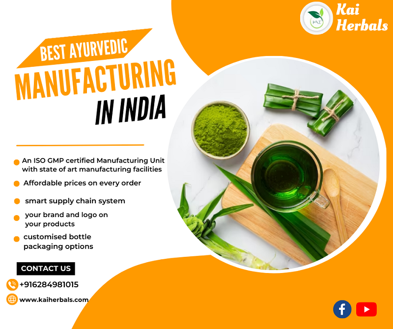 Ayurvedic Third party manufacturing In India 