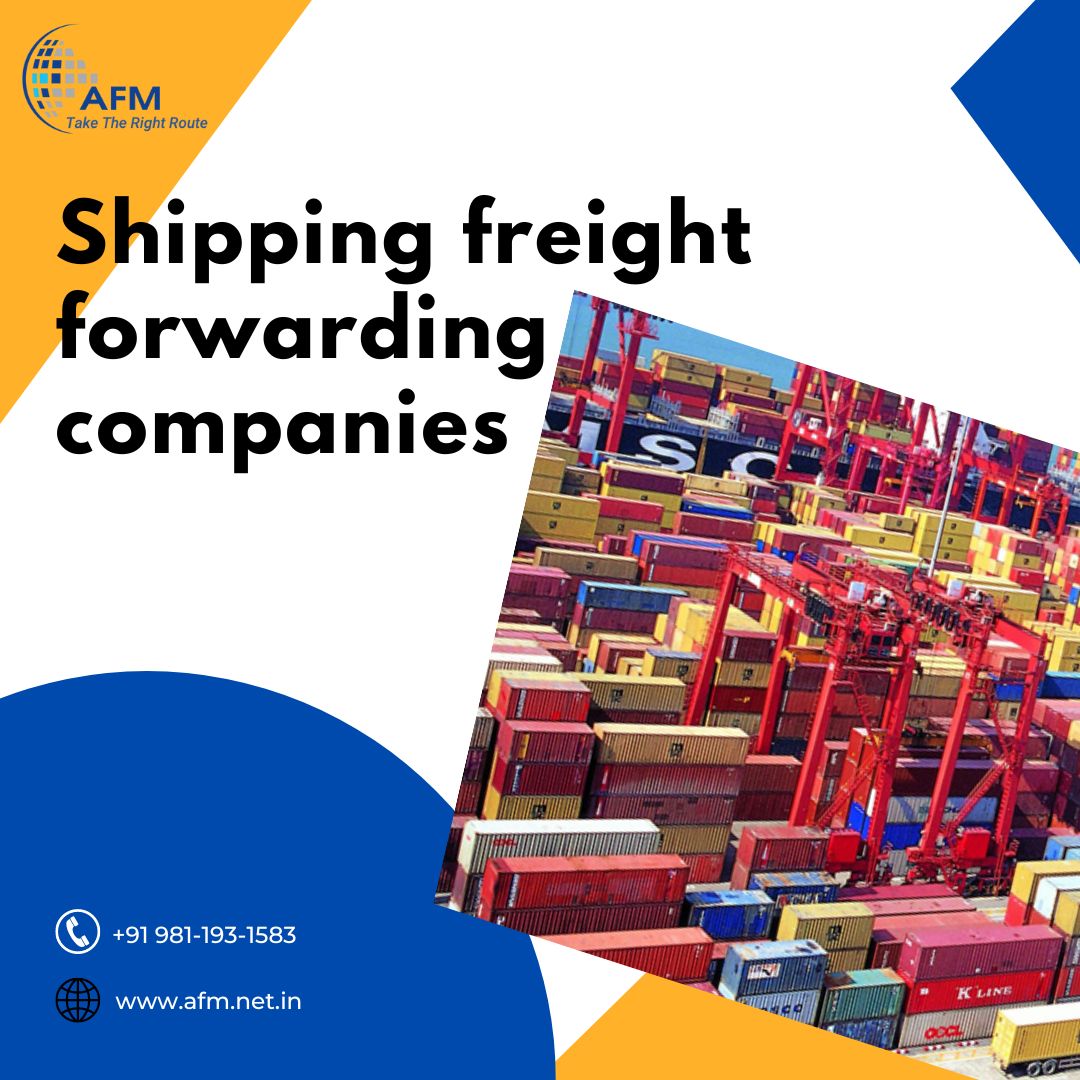 Shipping freight forwarding companies