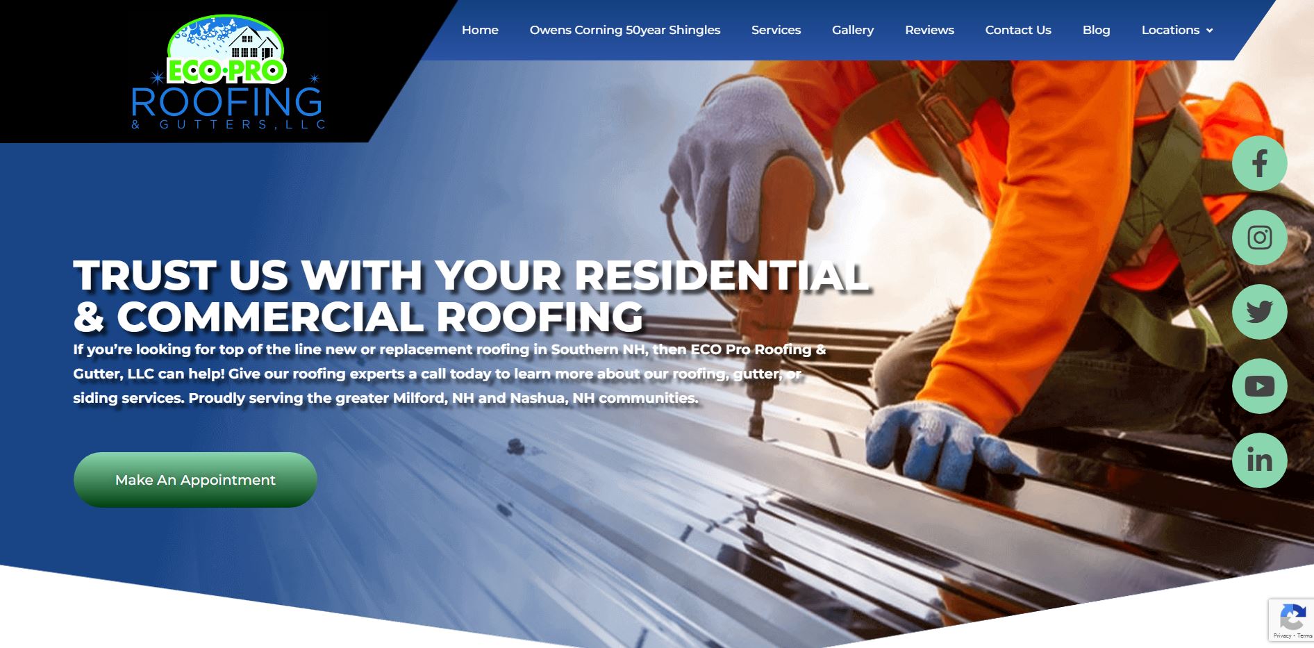 Best Total Protection Of Roofing Services Nashua NH.