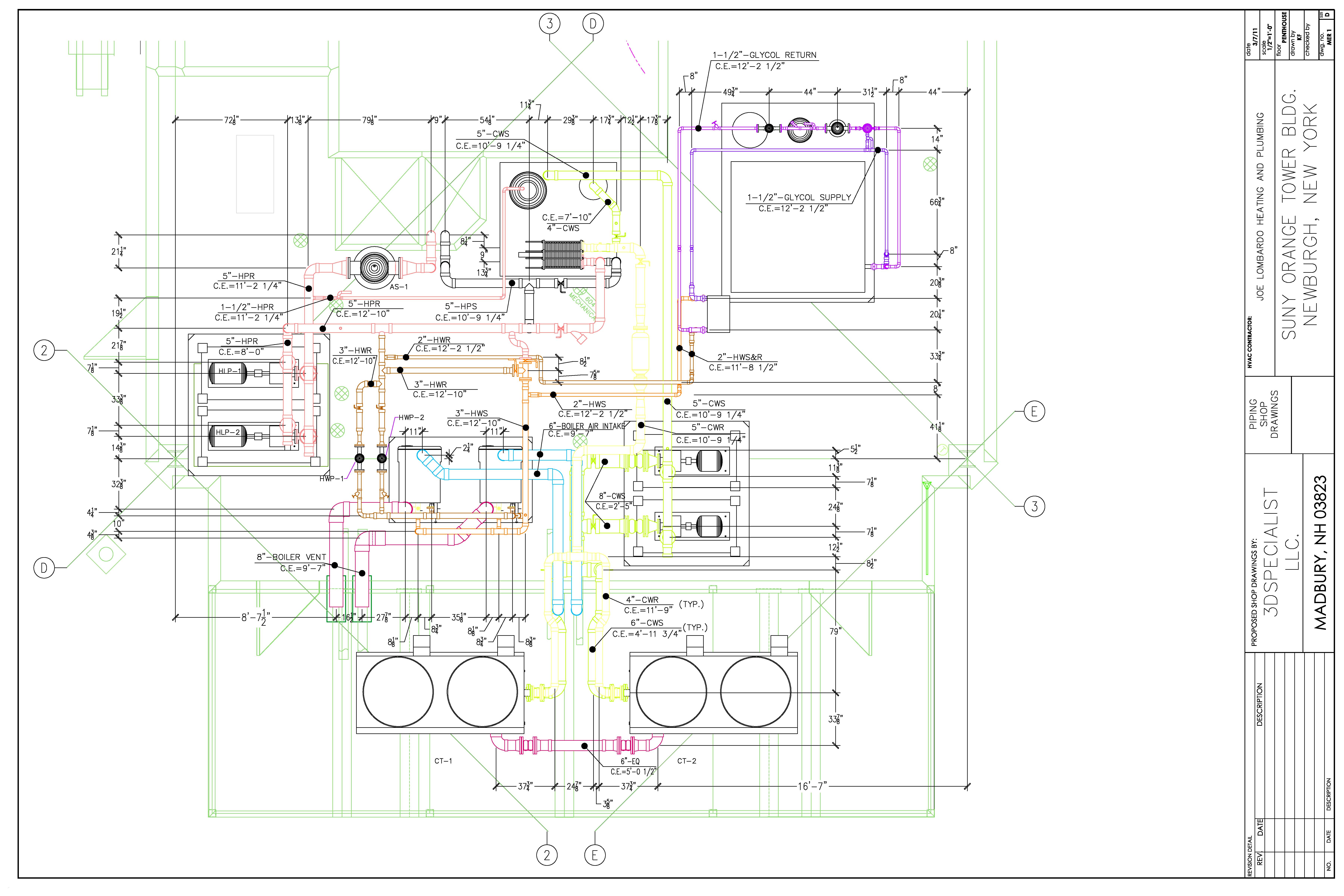 Precise Plumbing Shop Drawings Services in the USA by HVAC Shop Drawings