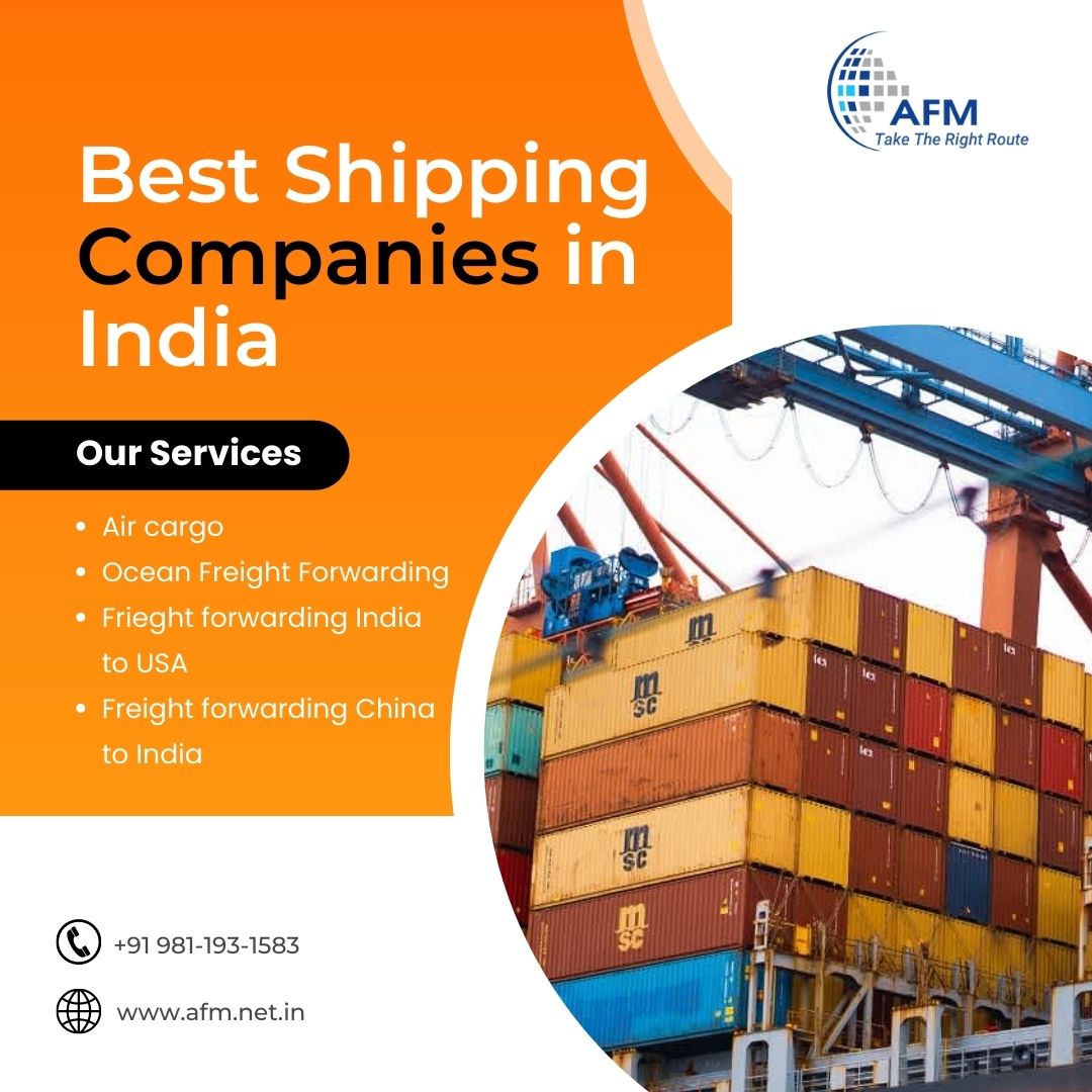 Best shipping companies in India