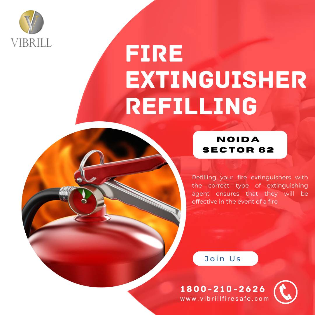 Fire Extinguisher Refilling in Noida Sector 62