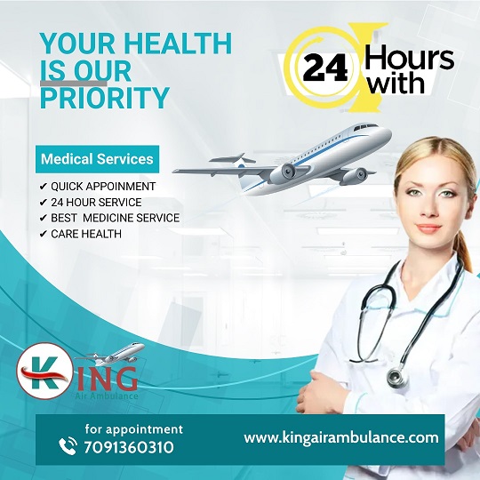 Get Reliable Patient Rehabilitation Air Ambulance Service in Patna