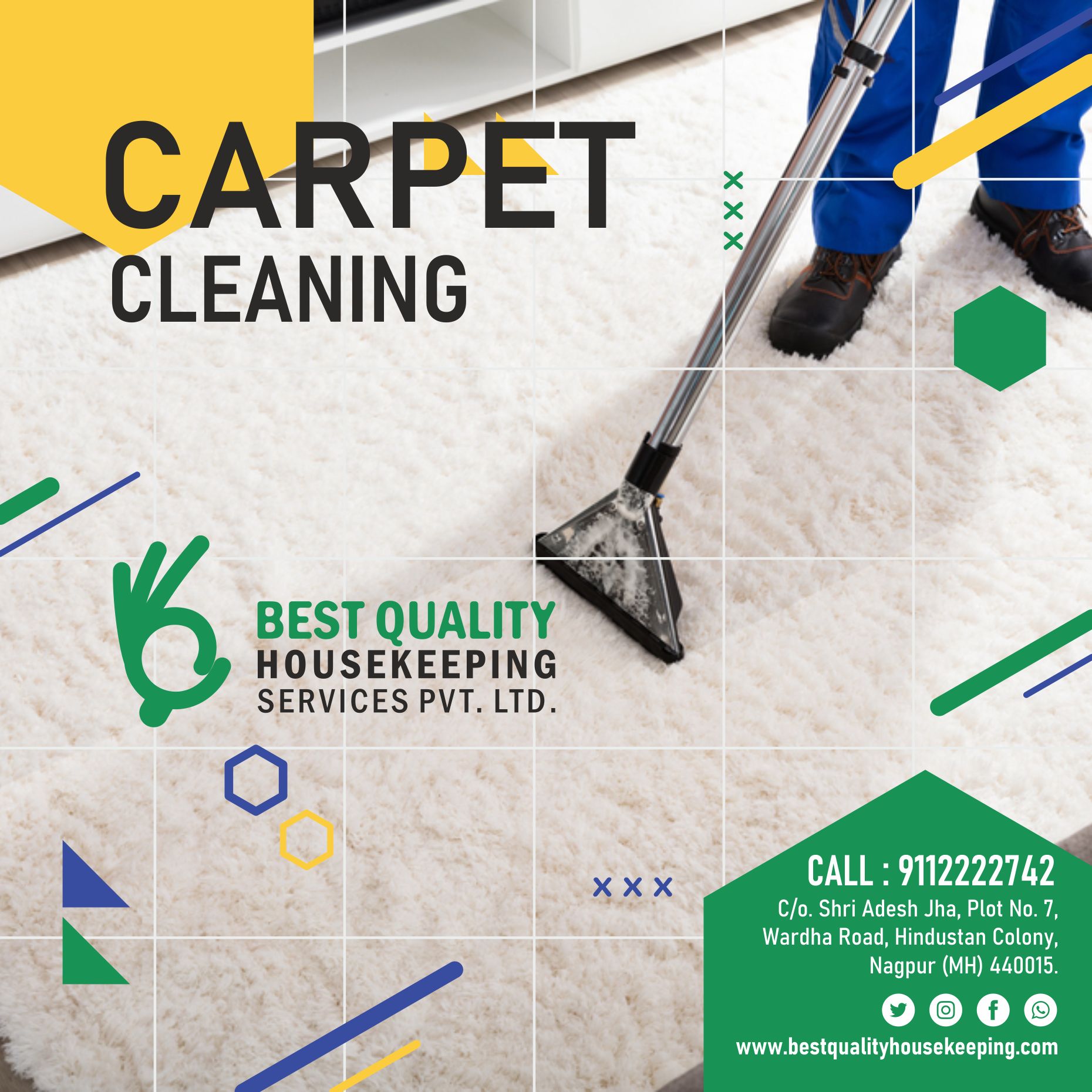 Carpet Cleaning Services In Nagpur India - besthousekeepingindia