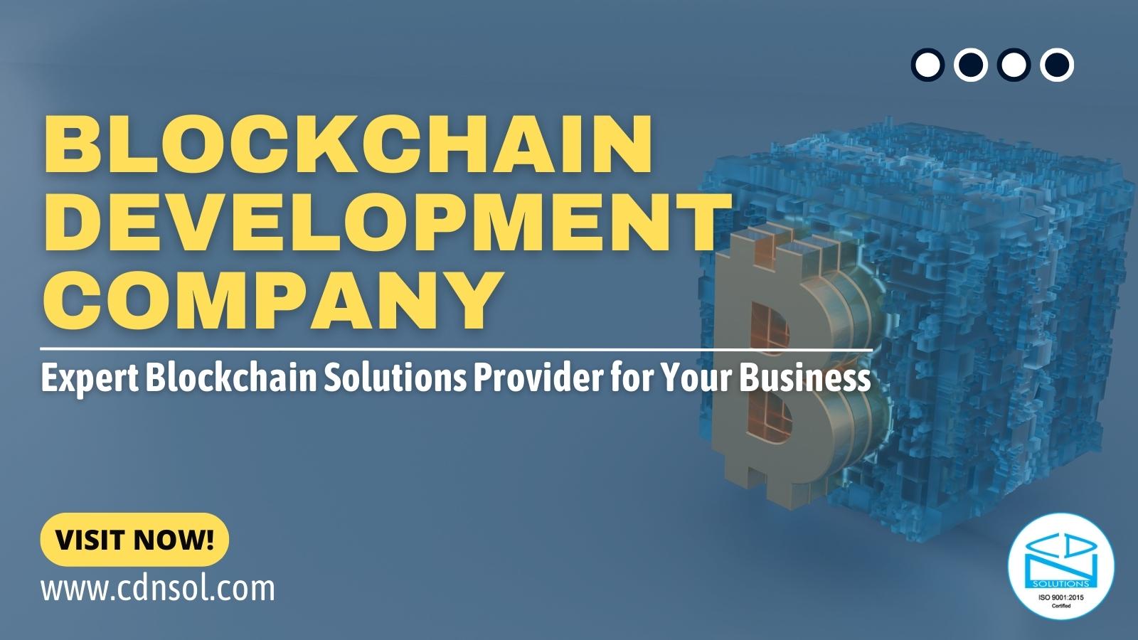 Top Blockchain Development Company in USA - Expert Solutions for Your Business