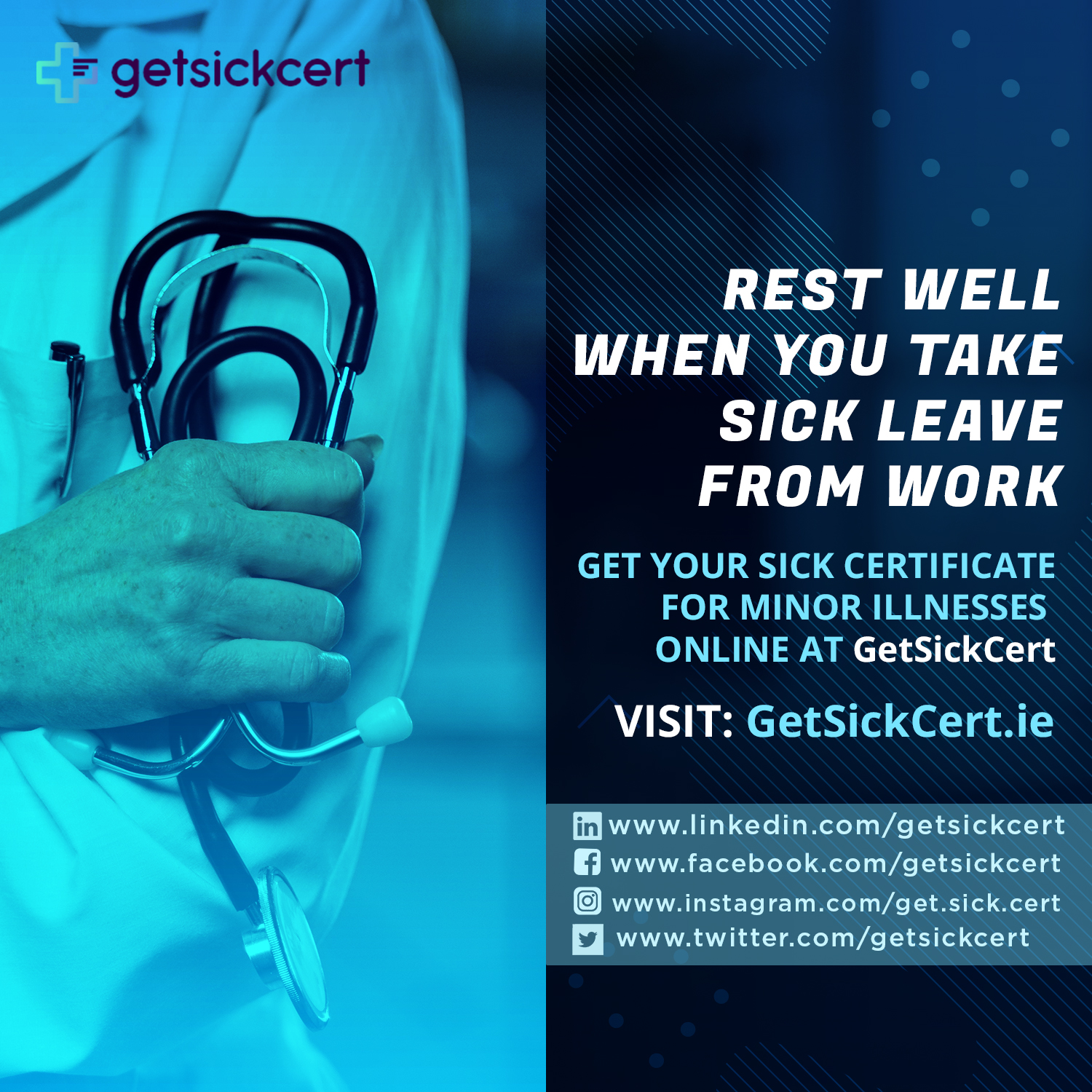 Getsickcert Online Certificates Are Now Available Nationwide in Ireland