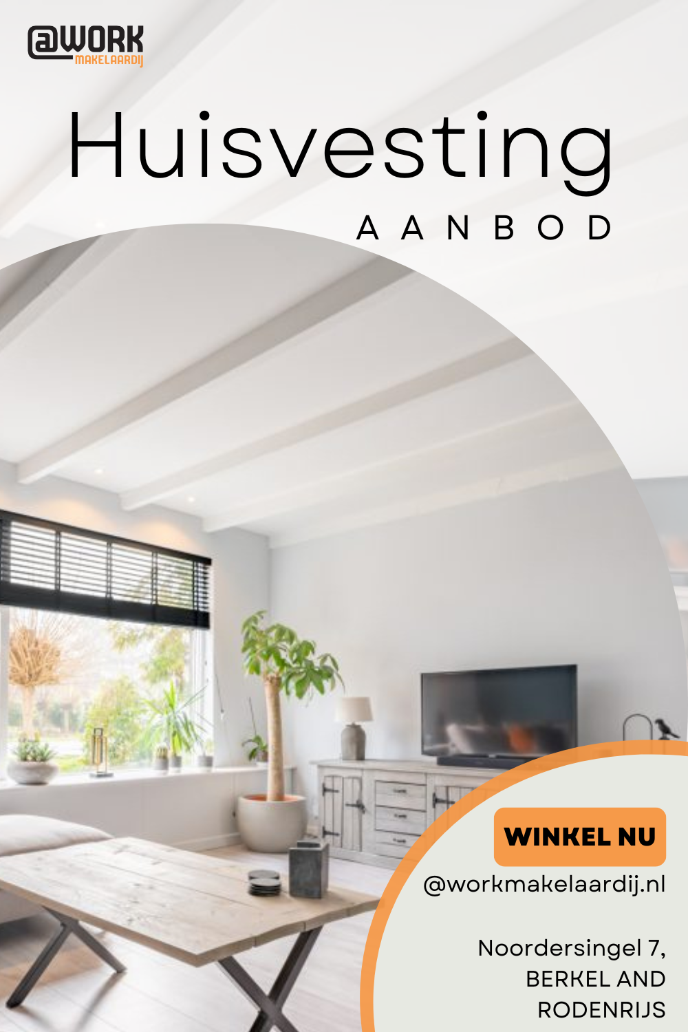 @Work Makelaardij Biedt Woning aan Noordersingel 7, BERKEL EN RODENRIJS Ligging