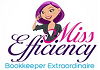 Miss Efficiency Bookkeeping Logo