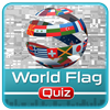World Flags Quiz & Puzzle Logo