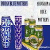 Beautiful Blue Pottery