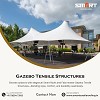 Gazebo Tensile Structures shade Manufacturer - Smarttensileroofing