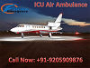 Avail ICU Air Ambulance Services in Gaya by Falcon Emergency