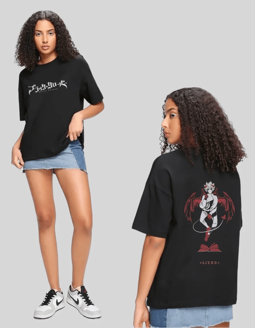Black Clover Anime Printed Tshirt