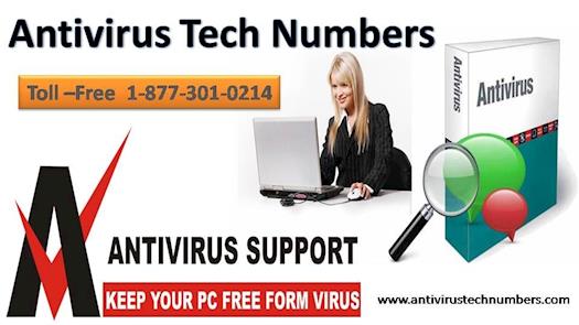 Solve Antivirus Related Issue | 1-877-301-0214 | Antivirus Tech Numbers