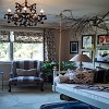 KSO Showhouse 2014 - Guest Room w/ Hanging Bed - Residential - BTI Designs and The Gilded Nest