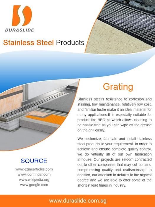 Stainless Steel Grating Manufacturer