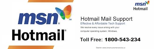 Hotmail Support Number 1800-543-234