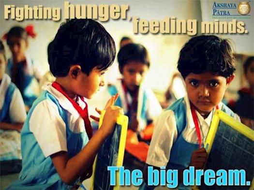 Akshaya Patra | Fighting hunger, feeding minds