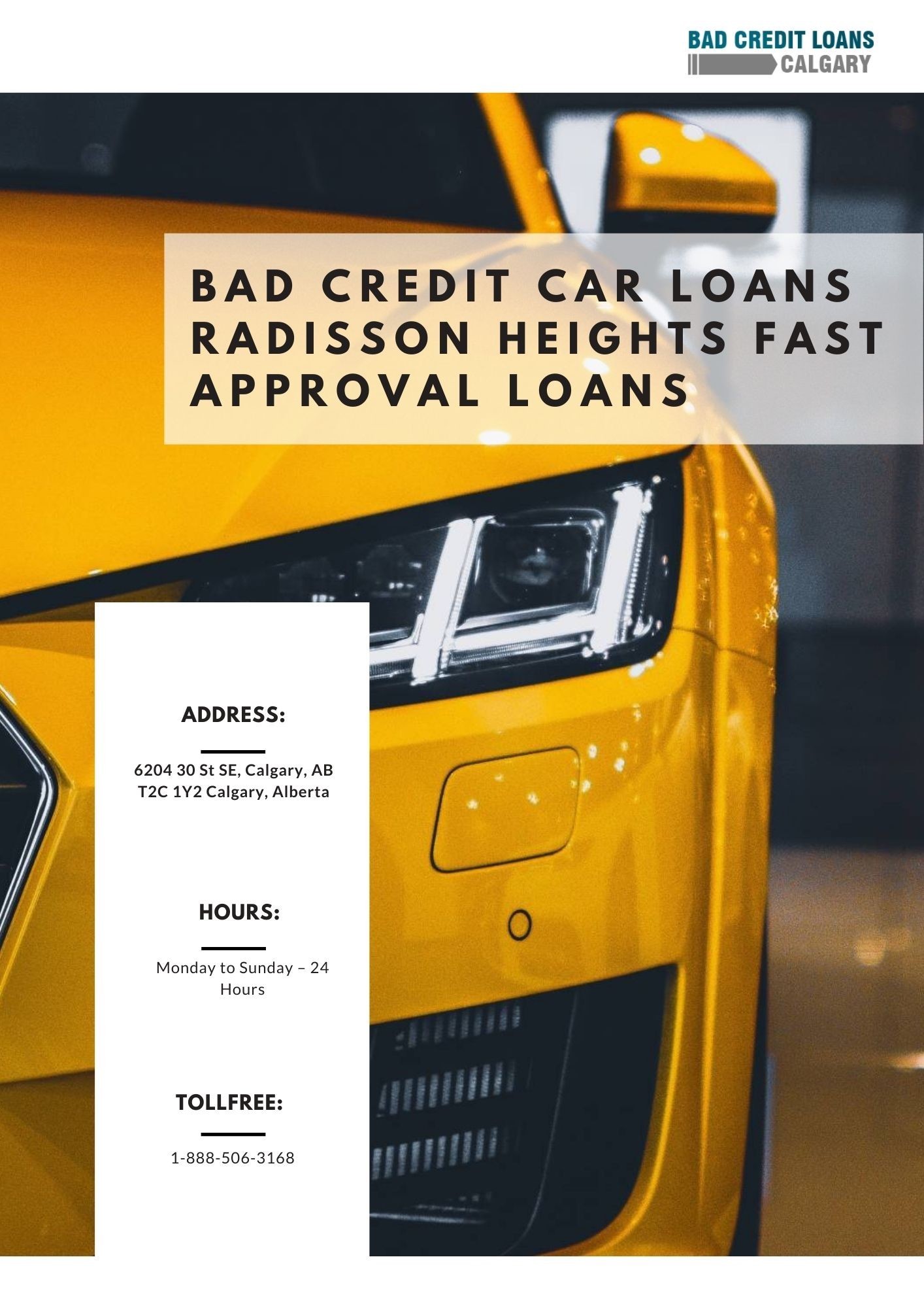  Bad Credit Car Loans Radisson Heights fast approval loans