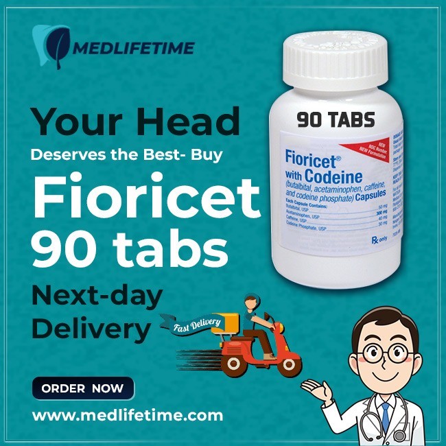 Buy Fioricet 90 tabs Next-day delivery