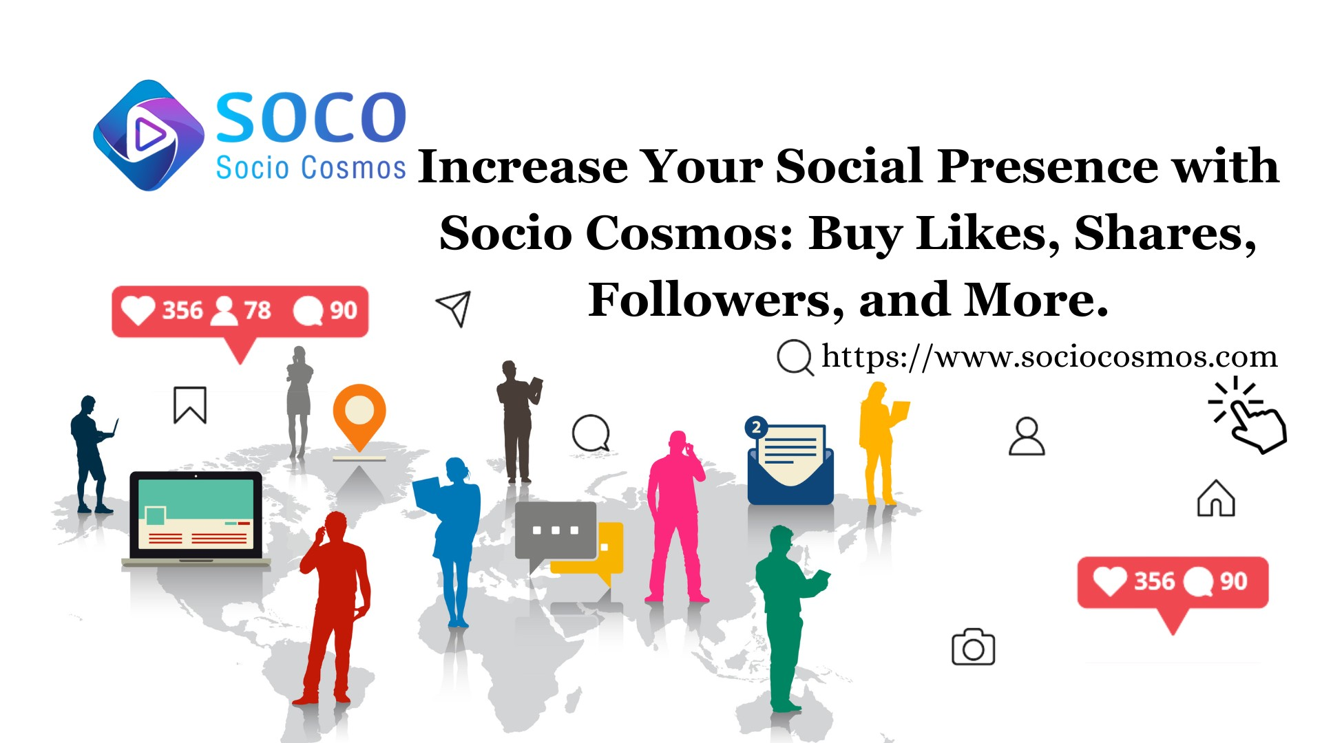 Increase Your Social Presence: Buy Likes, Shares, Followers, and More with Socio Cosmos