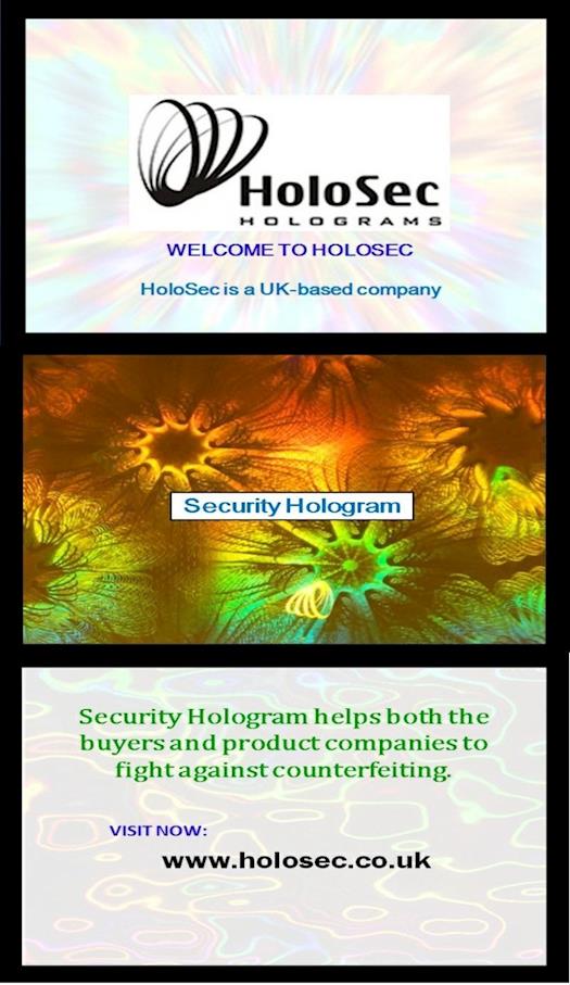 Security Holograms UK