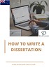 How to Write a Dissertation