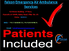 Falcon Emergency Air Ambulance Services in  Kolkata