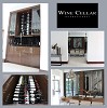 Bay Colony Modern Transitional Residential Wine Cellar