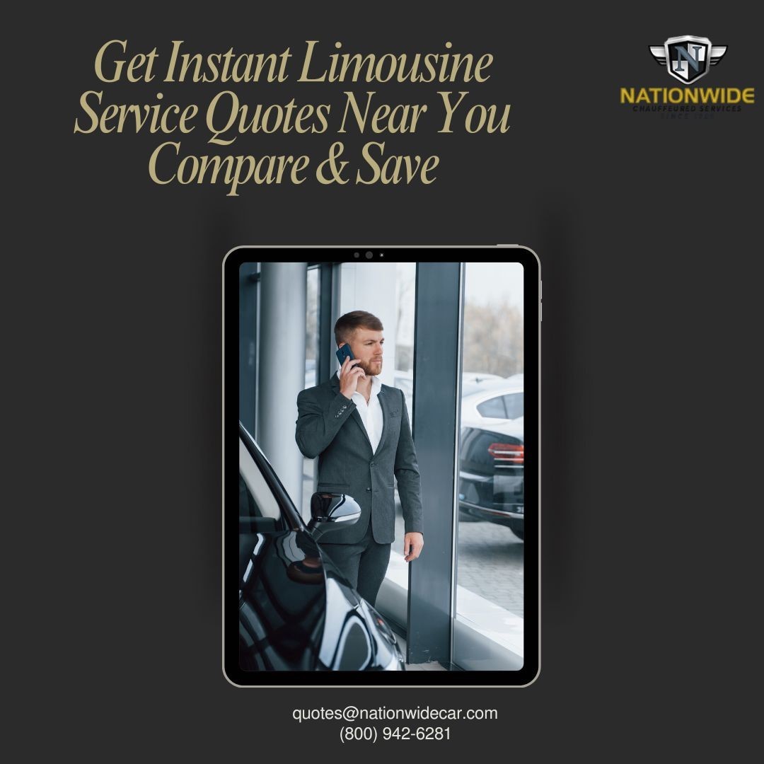 Get Instant Limousine Service Quotes Near You Compare & Save