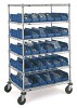 Double Sided Bin Cart