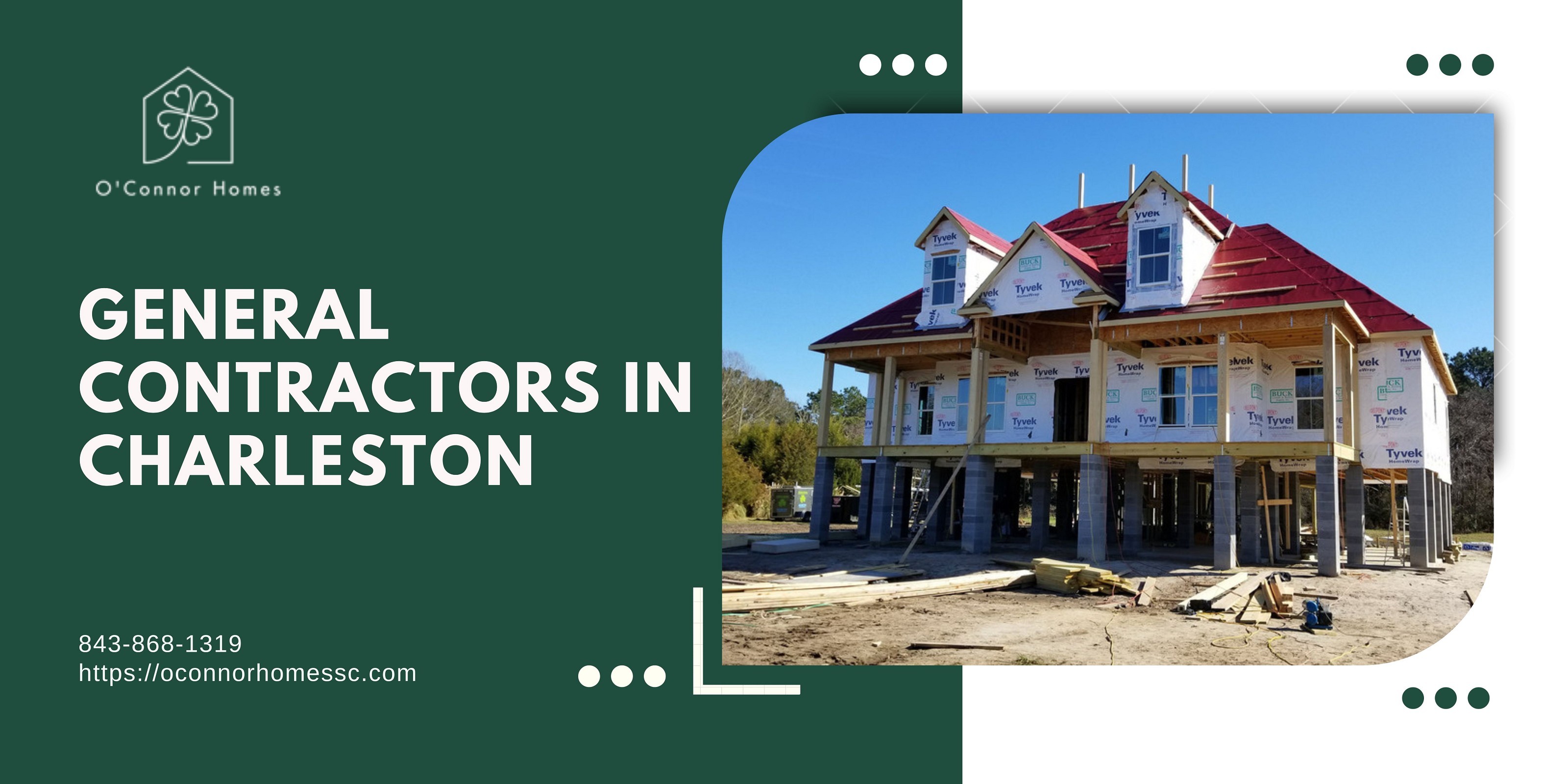 Leading General Contractors in Charleston |  O’Connor Homes