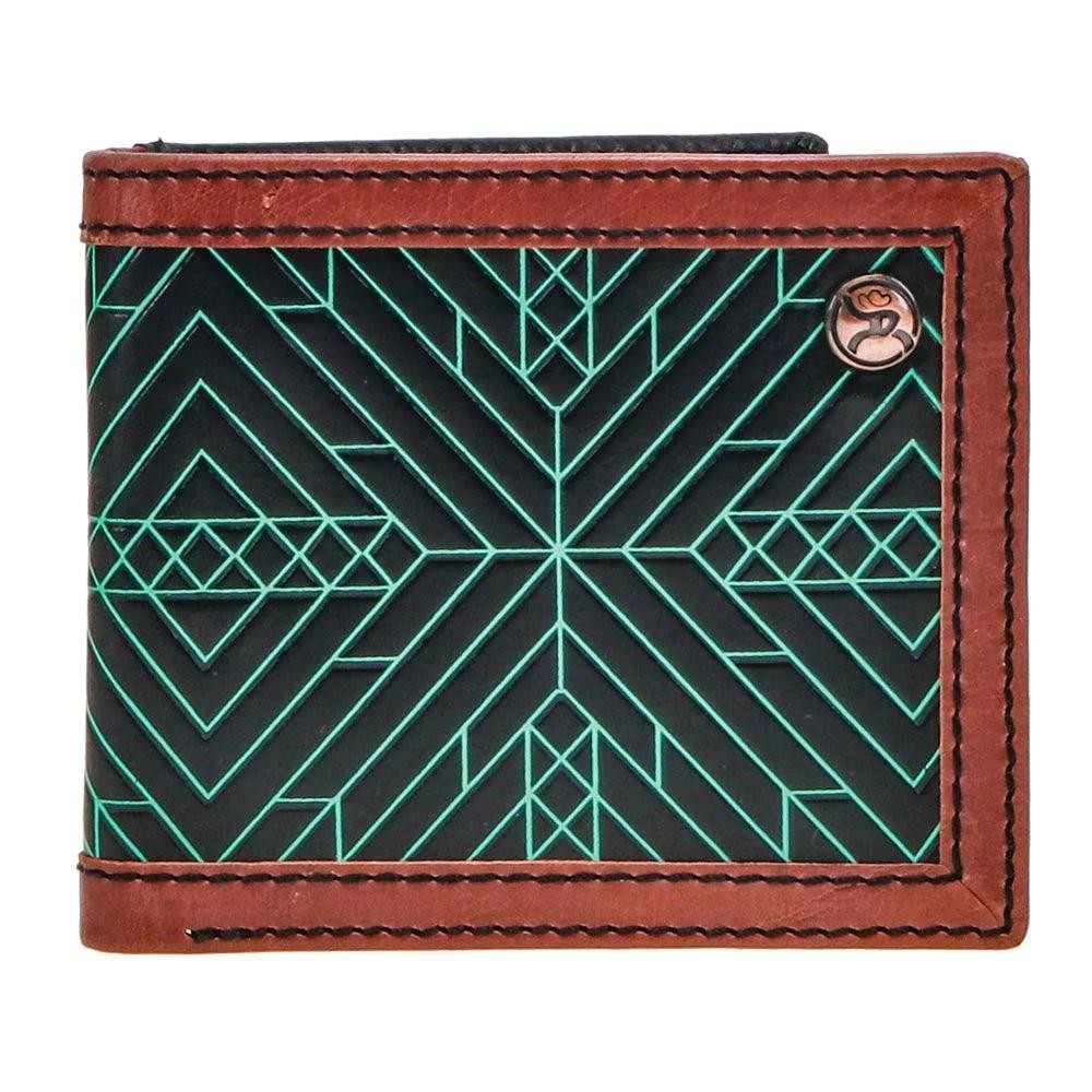 Hooey Men's Neon Moon Bifold Wallet at D&D Texas Outfitters