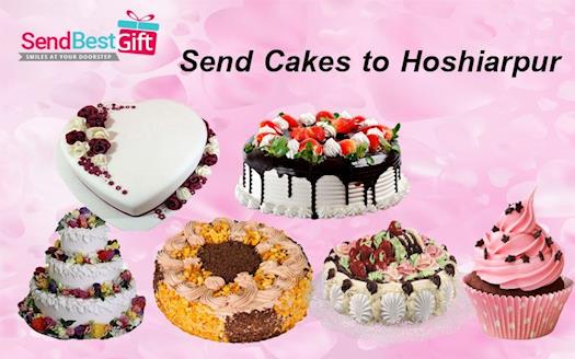Place an Order & Send Cakes to Hoshiarpur