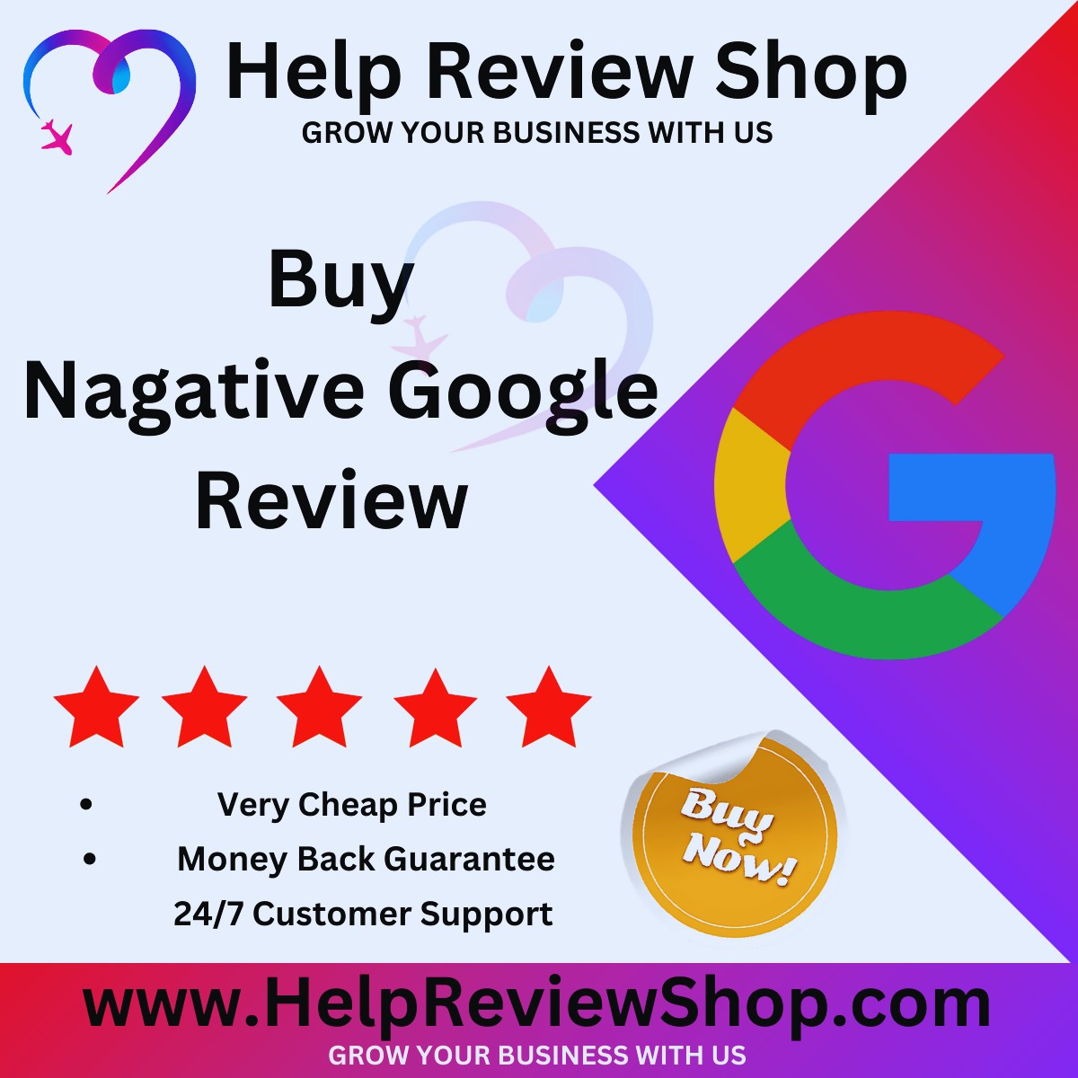 Buy Negative Google Reviews