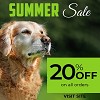 Summer Season Sale- 20% OFF on all Products with Free Shipping!!
