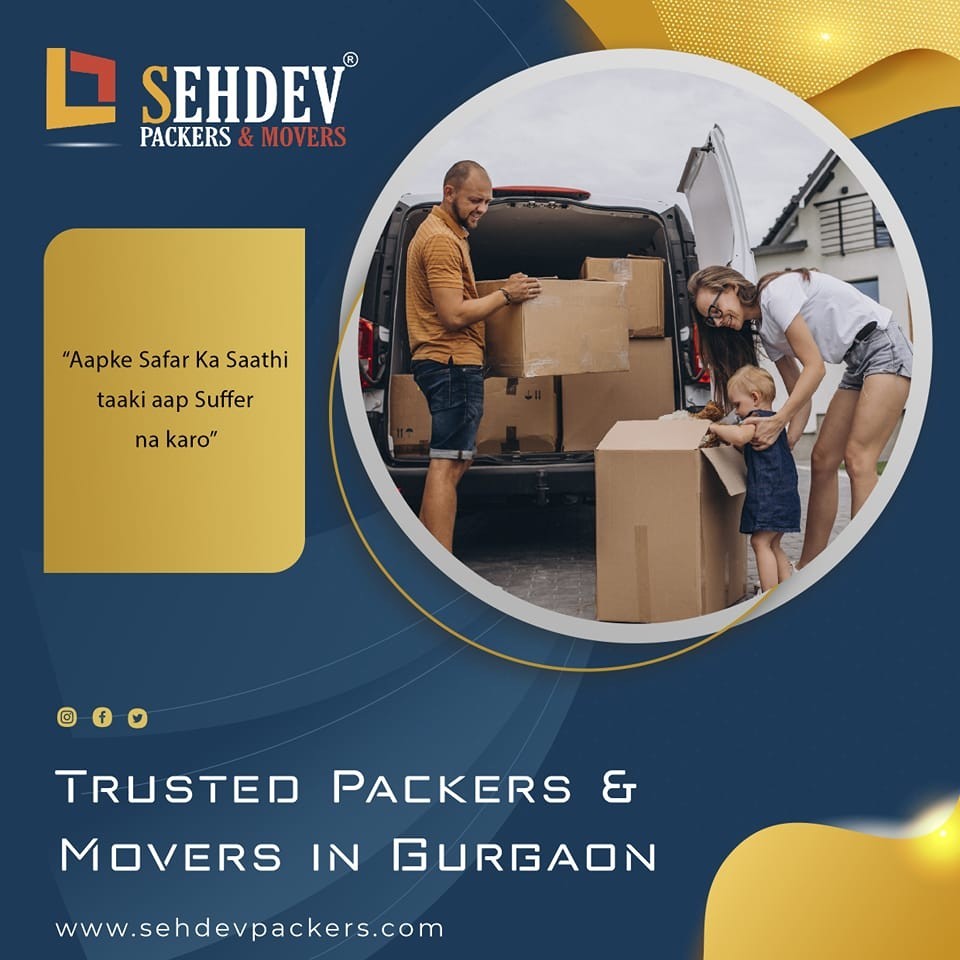 Most Trusted Packers and Movers in Gurgaon