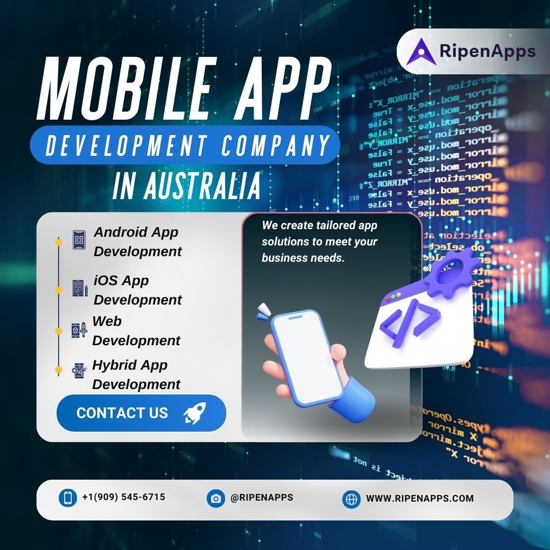 Mobile App Development Company In Australia