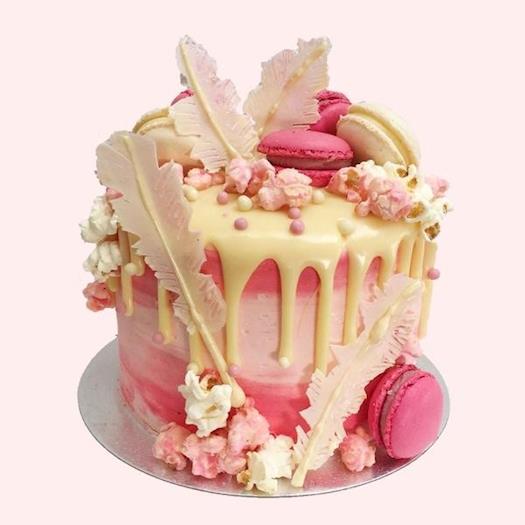 Choose this pink flamingo online cake in Vasundhara Ghaziabad