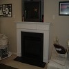 Fireplace mantle installation