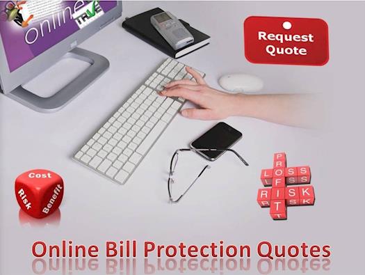 Get Online Bill Protection Quotes